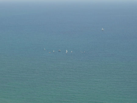 Sea view from castle